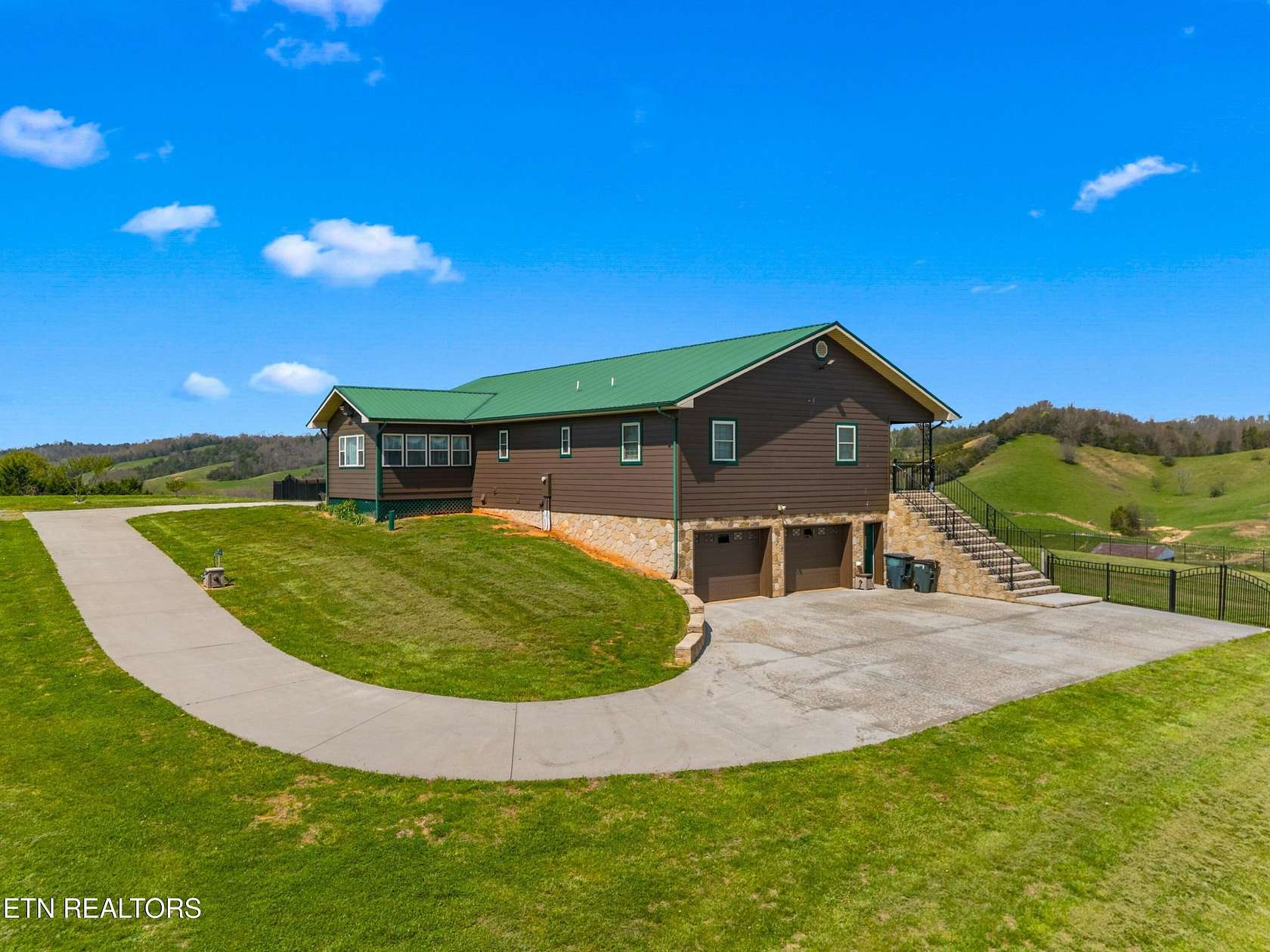 27.8 Acres of Agricultural Land with Home for Sale in Parrottsville, Tennessee