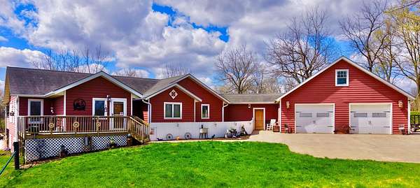 4.43 Acres of Land with Home for Sale in Wauzeka, Wisconsin