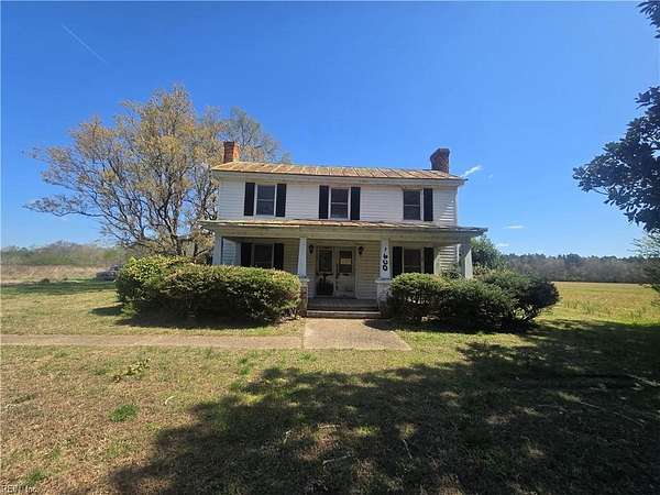 3 Acres of Land with Home for Sale in Suffolk, Virginia