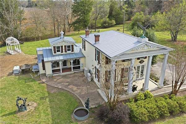 72 Acres of Agricultural Land with Home for Sale in Suffolk, Virginia