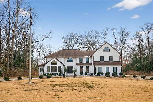 6.7 Acres of Land with Home for Sale in Suffolk, Virginia