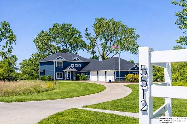 2.69 Acres of Land with Home for Sale in Valley, Nebraska