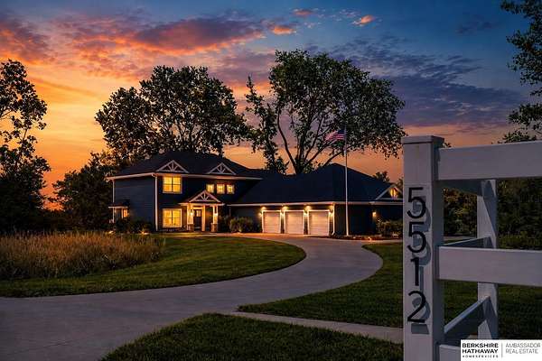2.69 Acres of Land with Home for Sale in Valley, Nebraska
