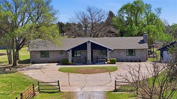5 Acres of Land with Home for Sale in Hominy, Oklahoma