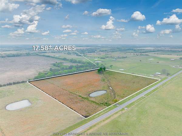 17.6 Acres of Land for Sale in Clarksville, Texas
