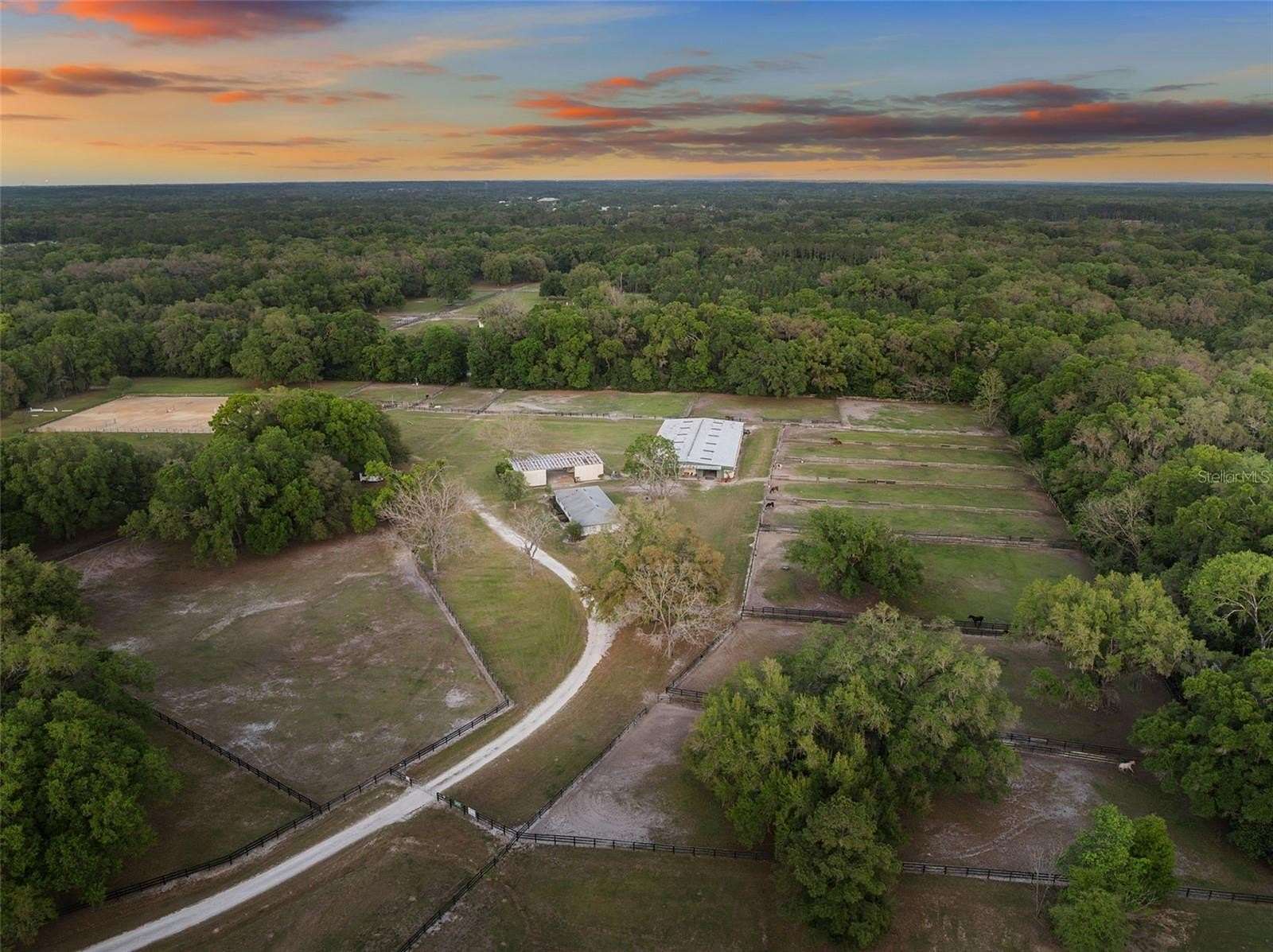 37 Acres of Agricultural Land with Home for Sale in Newberry, Florida