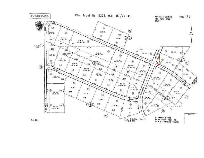 2.35 Acres of Land for Sale in Adelanto, California
