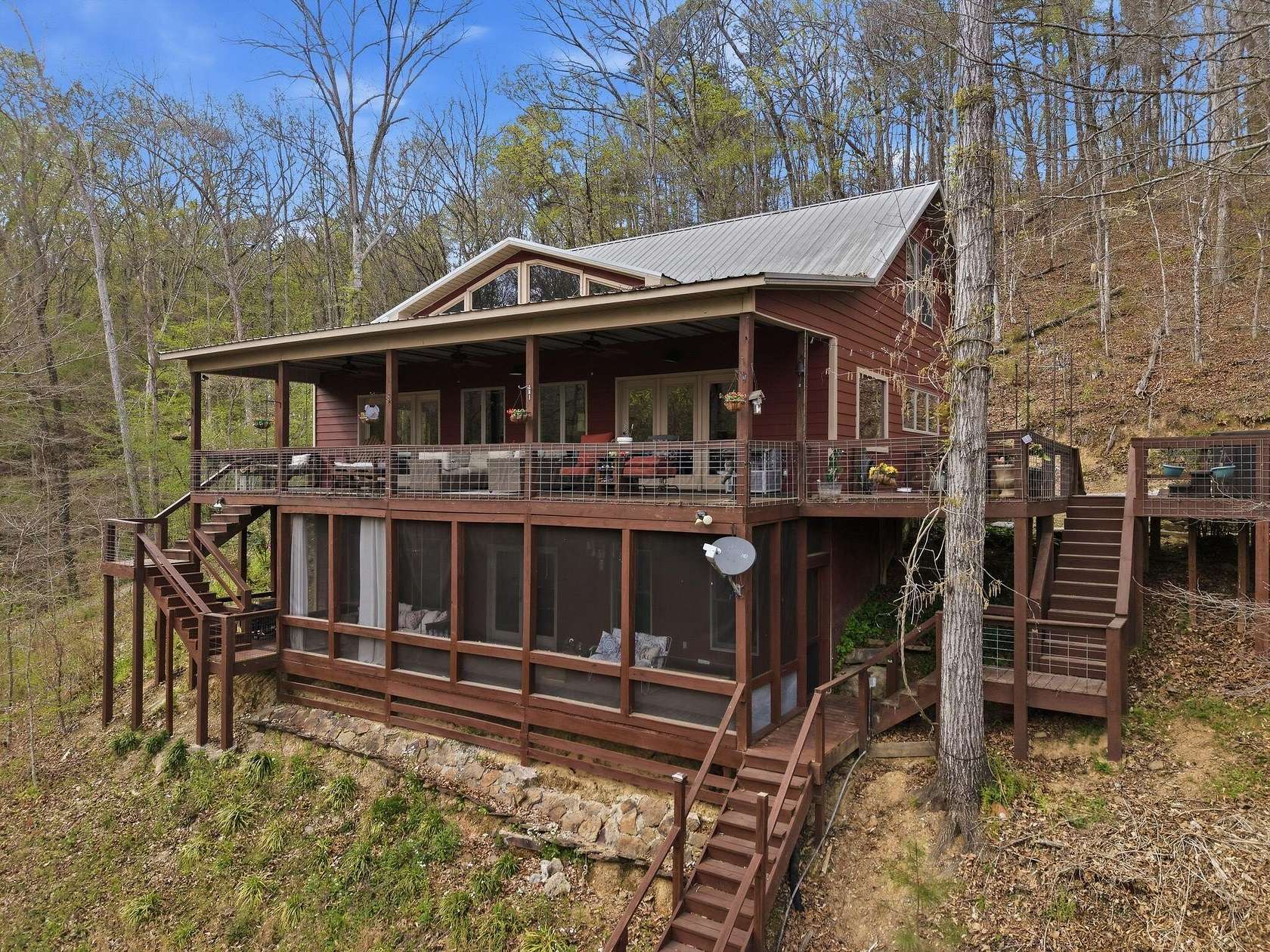 7.6 Acres of Land with Home for Sale in Crane Hill, Alabama