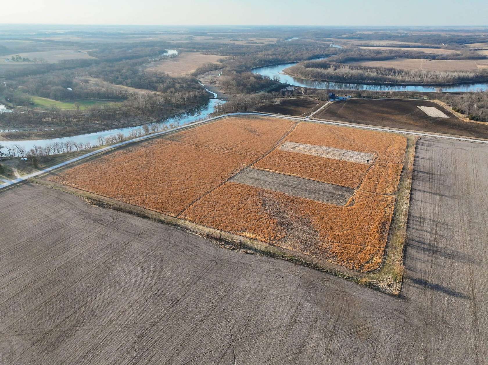 39.6 Acres of Recreational Land for Sale in Lone Tree, Iowa