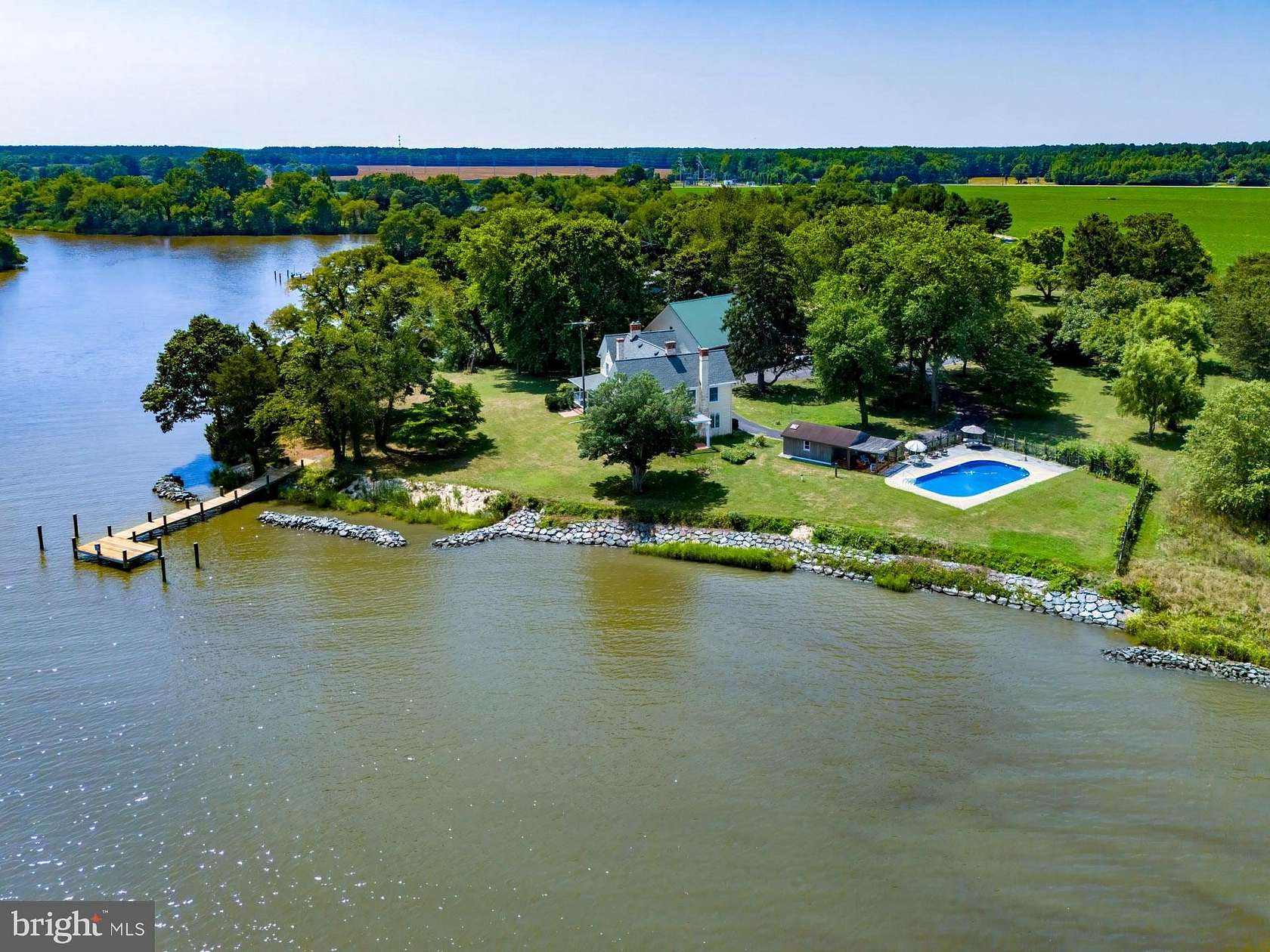 3.3 Acres of Land with Home for Sale in Cambridge, Maryland