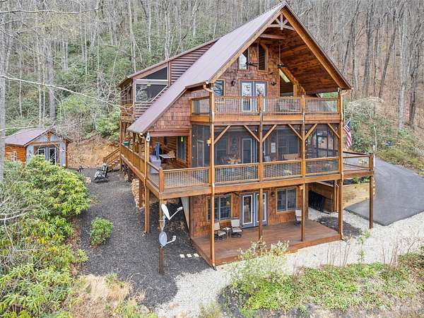 2.23 Acres of Land with Home for Sale in Robbinsville, North Carolina