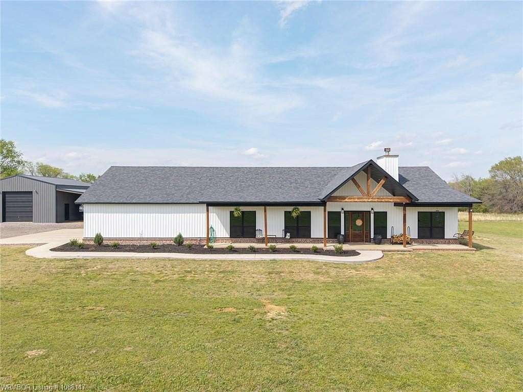 8.5 Acres of Land with Home for Sale in Pocola, Oklahoma