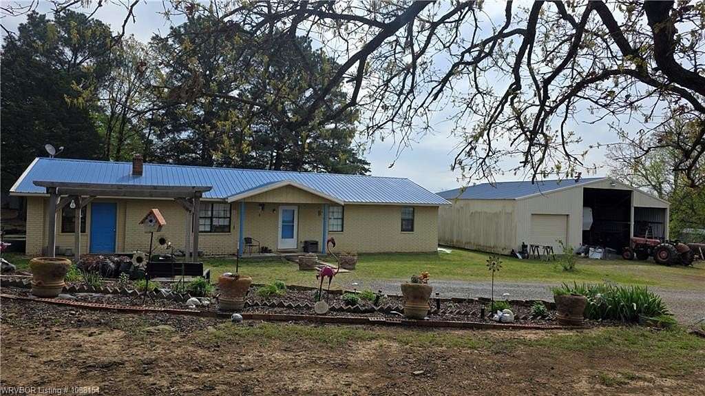 22 Acres of Land with Home for Sale in Wister, Oklahoma