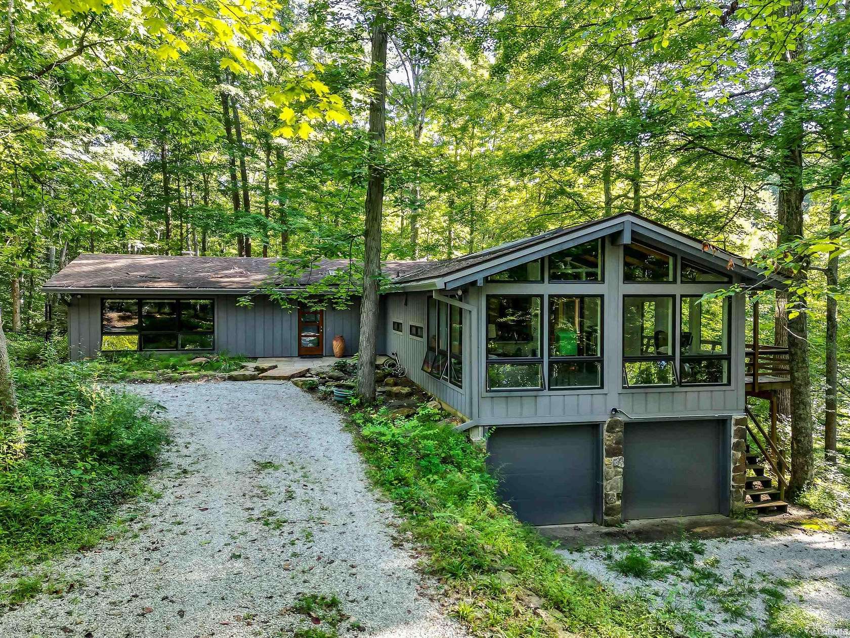 15.6 Acres of Land with Home for Sale in Bloomington, Indiana