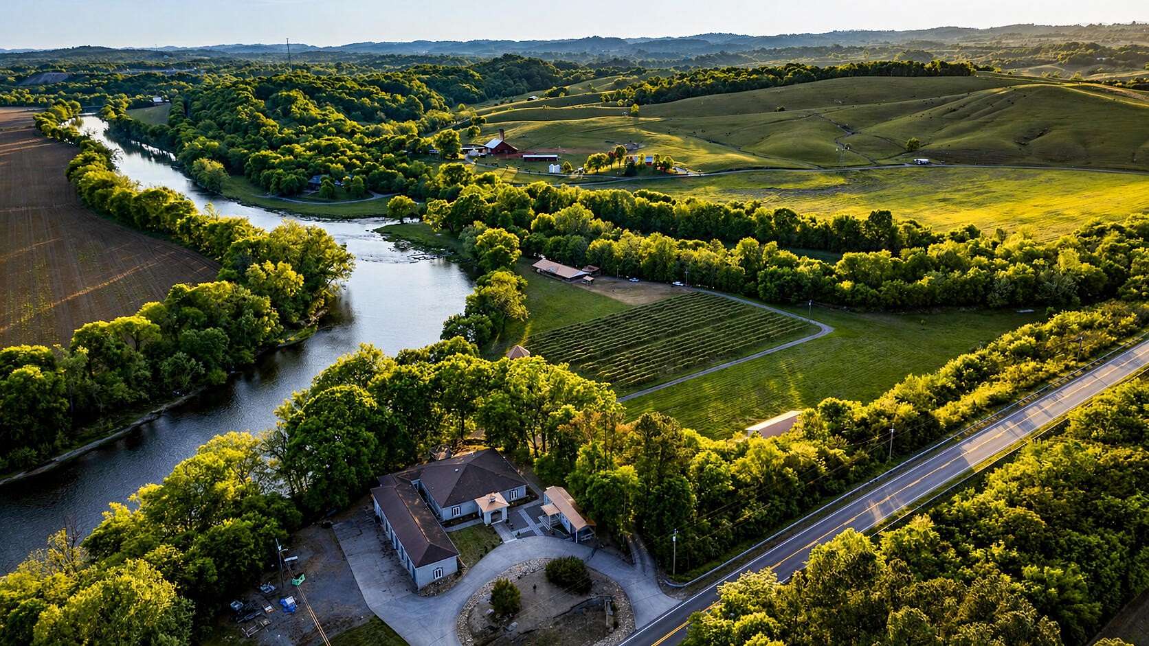 15.8 Acres of Land with Home for Sale in Russellville, Tennessee
