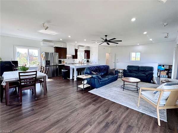 11.2 Acres of Land with Home for Sale in Elkin, North Carolina