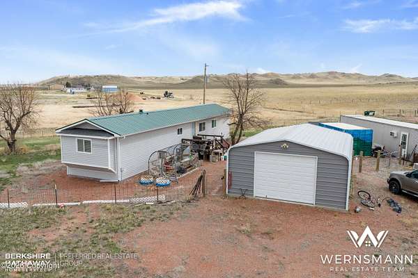 3.77 Acres of Land with Home for Sale in Rozet, Wyoming