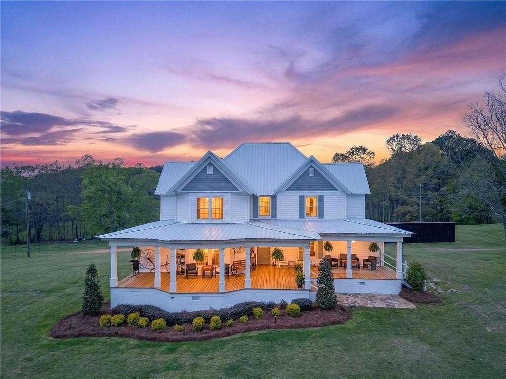 16.6 Acres of Land with Home for Sale in Roopville, Georgia