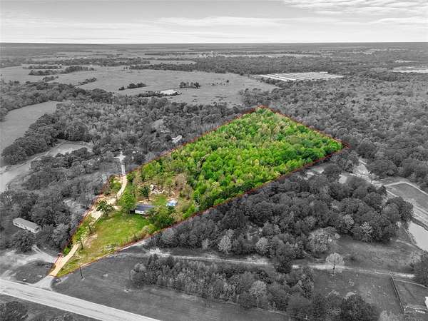 11.8 Acres of Land with Home for Sale in Palestine, Texas