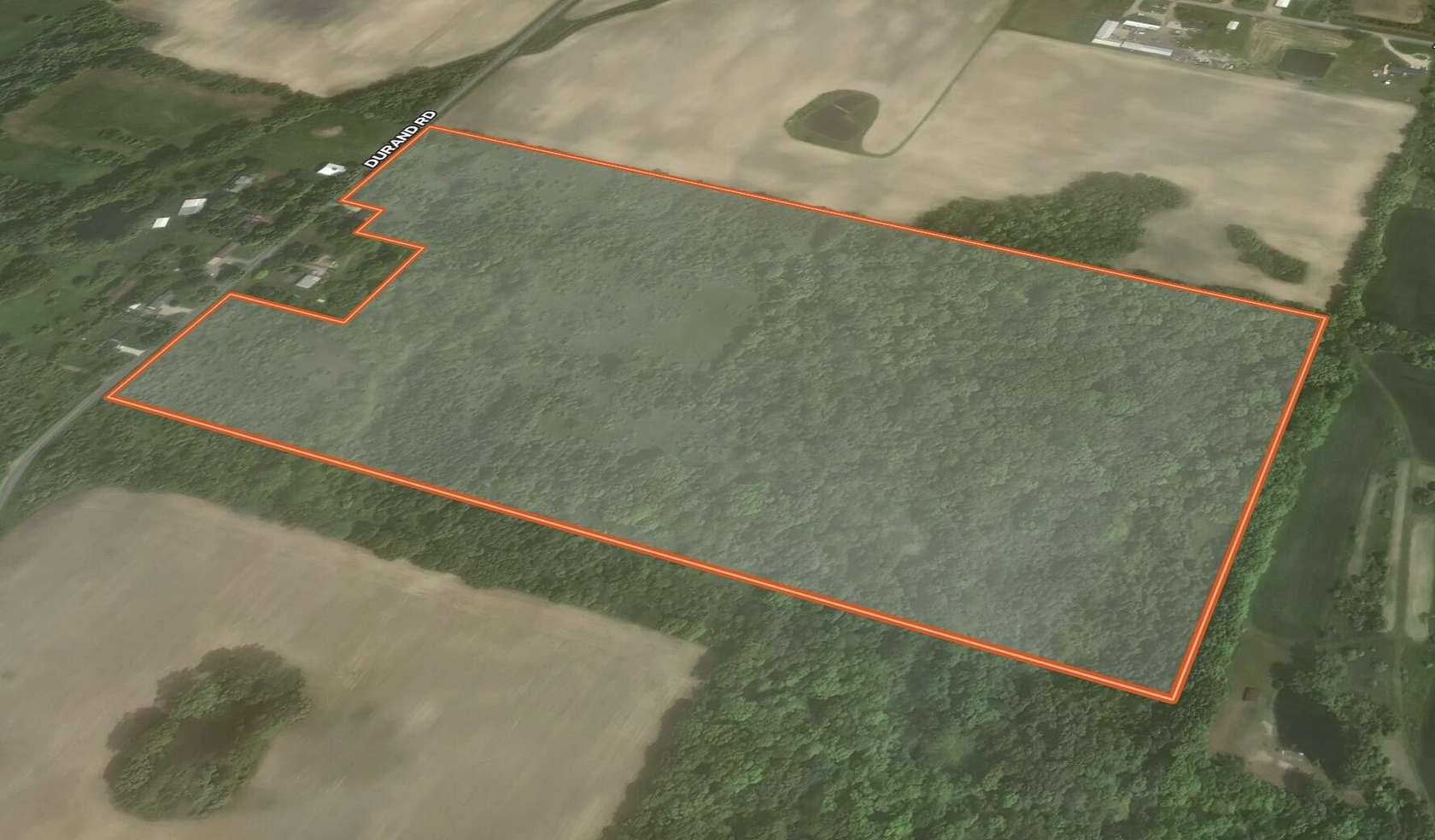66.5 Acres of Recreational Land for Sale in Durand, Michigan