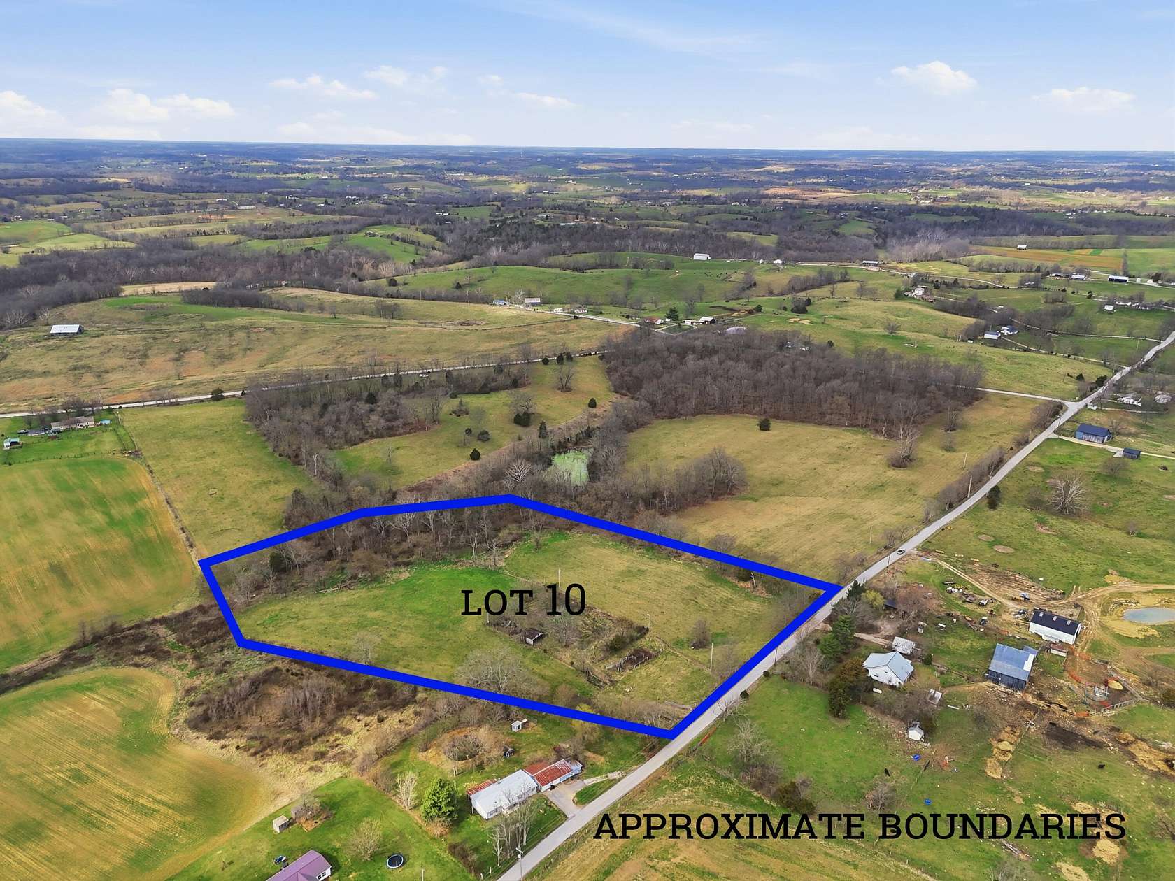 10 Acres of Agricultural Land for Sale in Cynthiana, Kentucky
