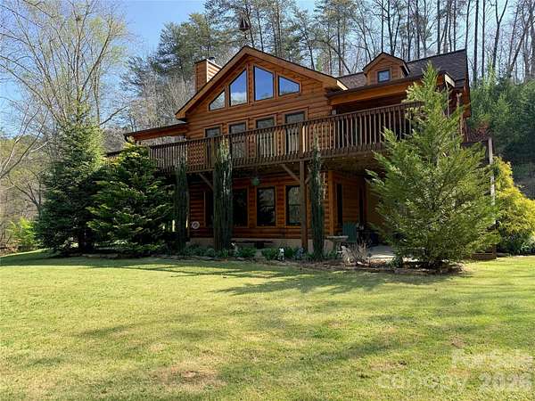 5.38 Acres of Land with Home for Sale in Mill Spring, North Carolina