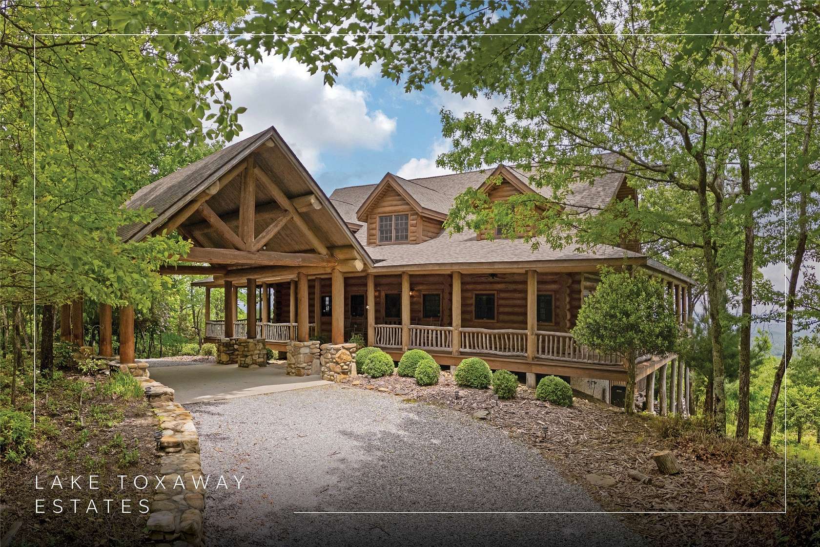 12.2 Acres of Land with Home for Sale in Lake Toxaway, North Carolina