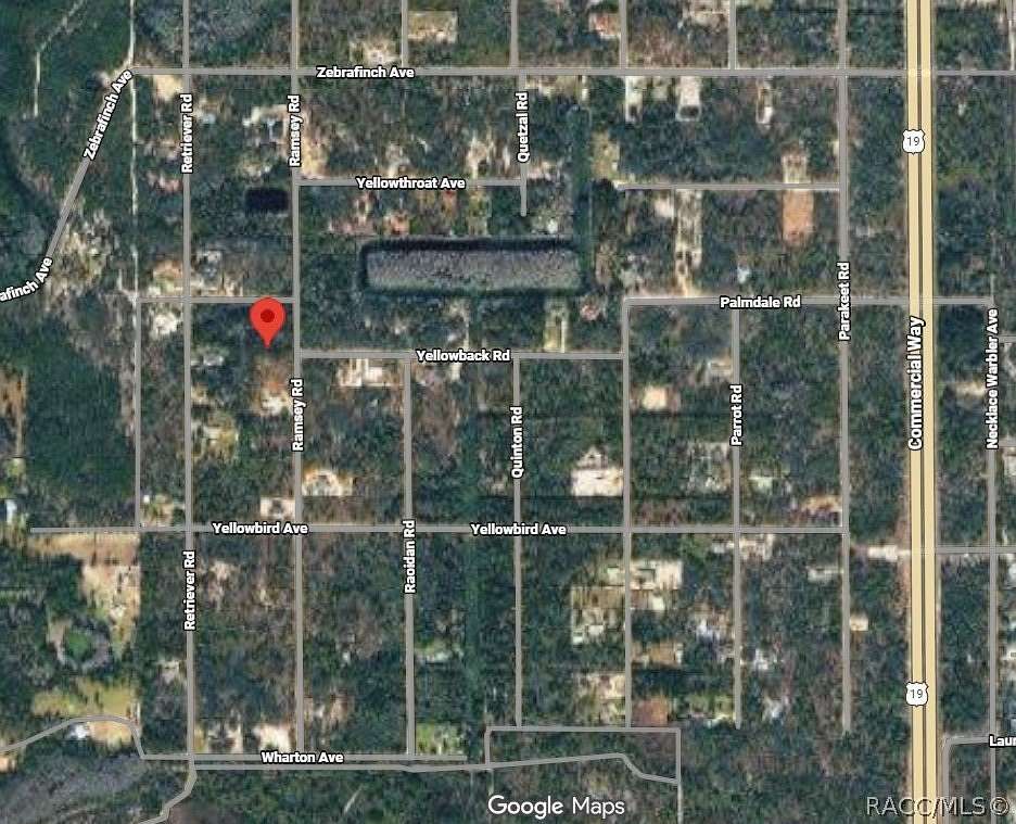 1.2 Acres of Residential Land for Sale in Weeki Wachee, Florida