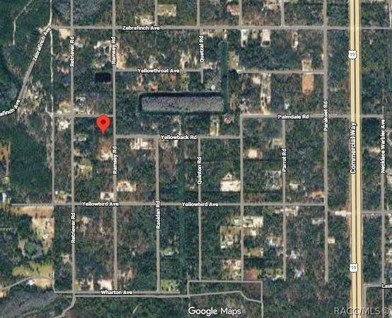 1.2 Acres of Residential Land for Sale in Weeki Wachee, Florida