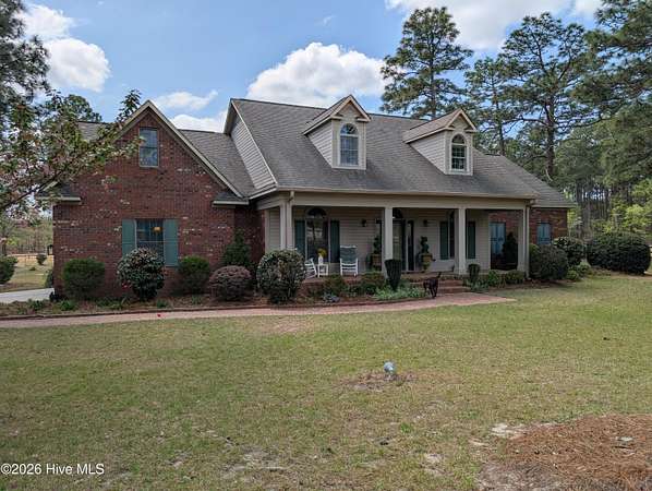 7.5 Acres of Land with Home for Sale in Aberdeen, North Carolina