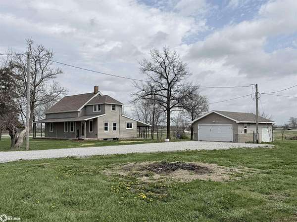 1.67 Acres of Land with Home for Sale in Lockridge, Iowa