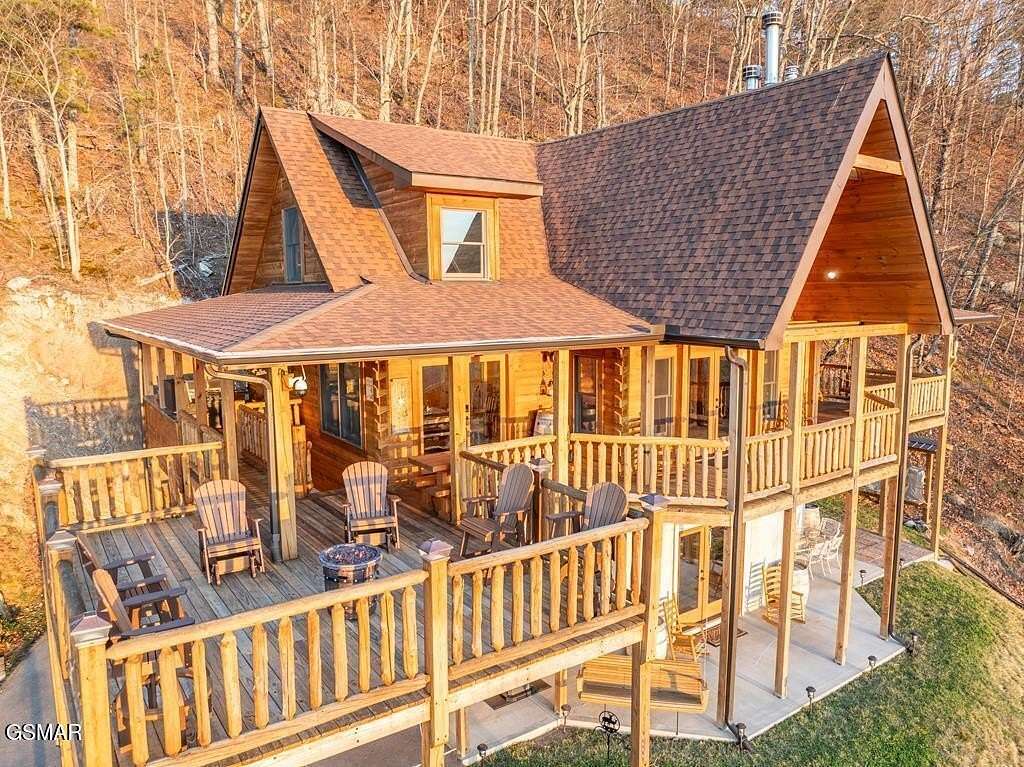 5 Acres of Land with Home for Sale in Sevierville, Tennessee