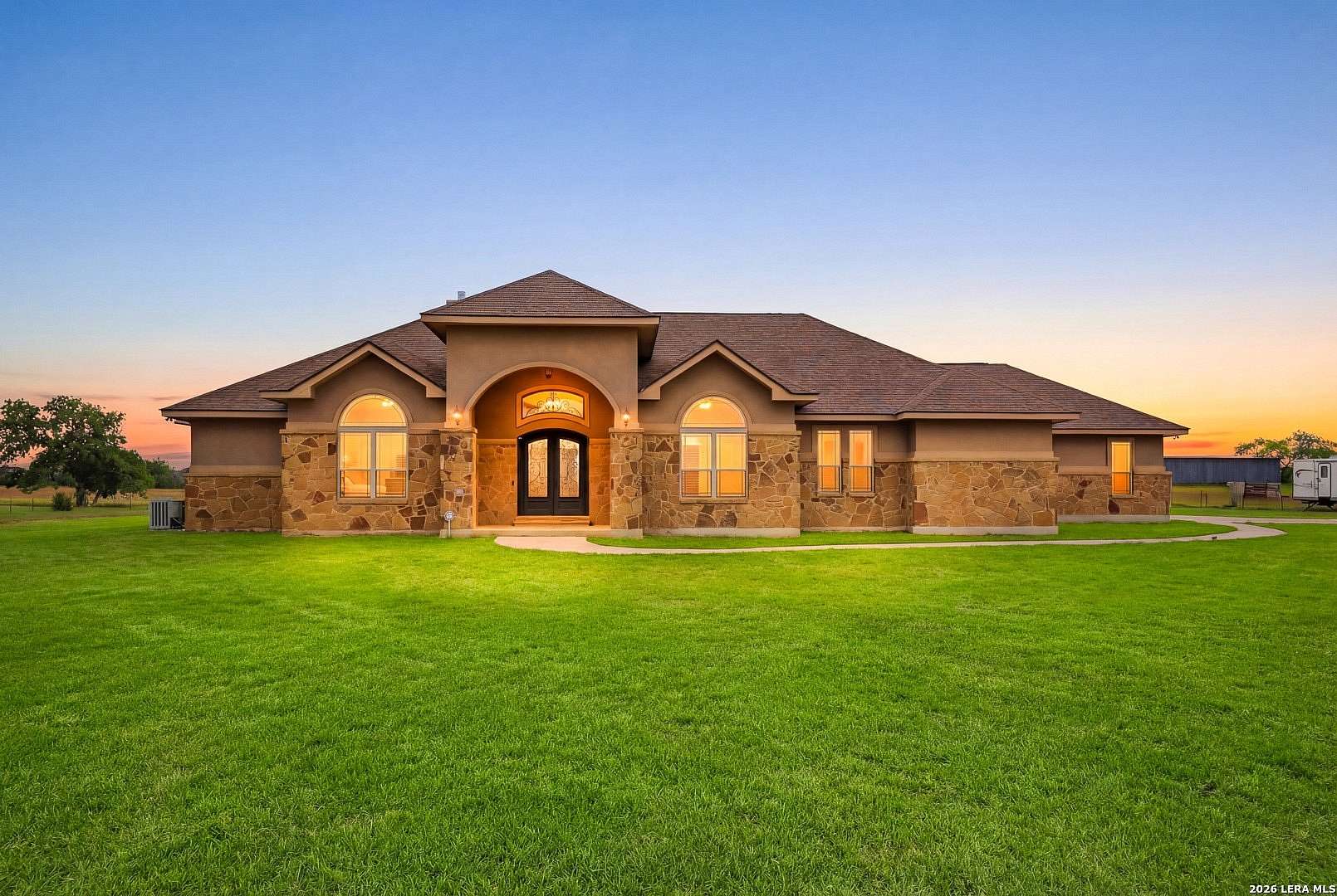 4.18 Acres of Land with Home for Sale in La Vernia, Texas