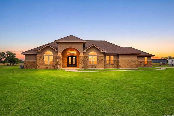 4.18 Acres of Land with Home for Sale in La Vernia, Texas