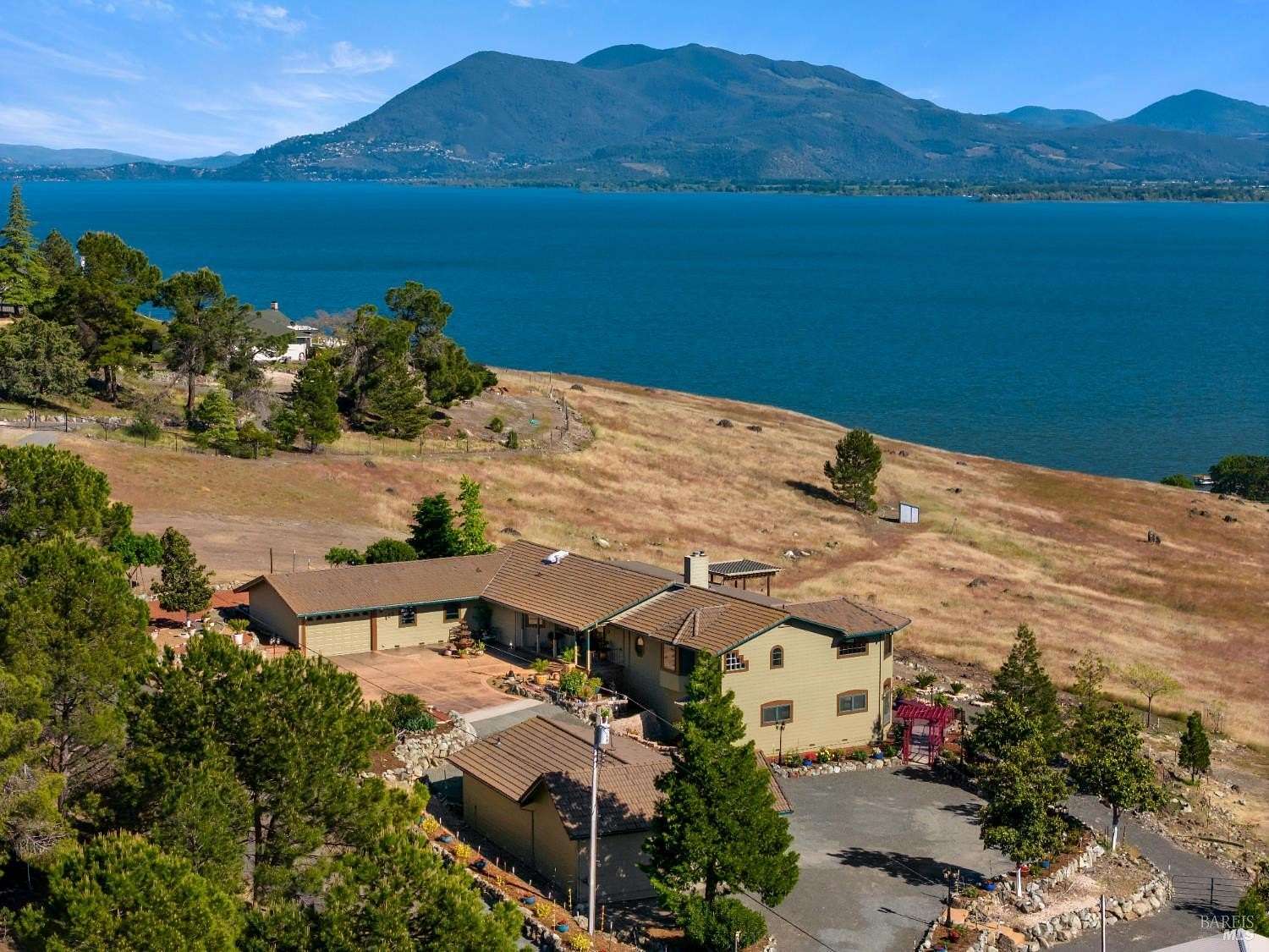 6 Acres of Land with Home for Sale in Lakeport, California