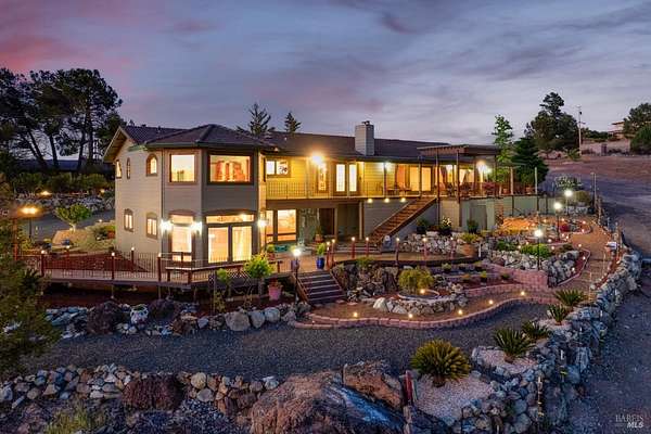 6 Acres of Land with Home for Sale in Lakeport, California
