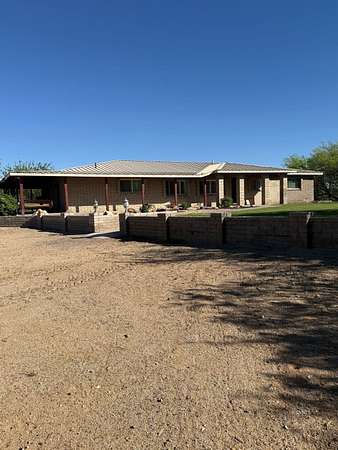 8.59 Acres of Land with Home for Sale in Safford, Arizona