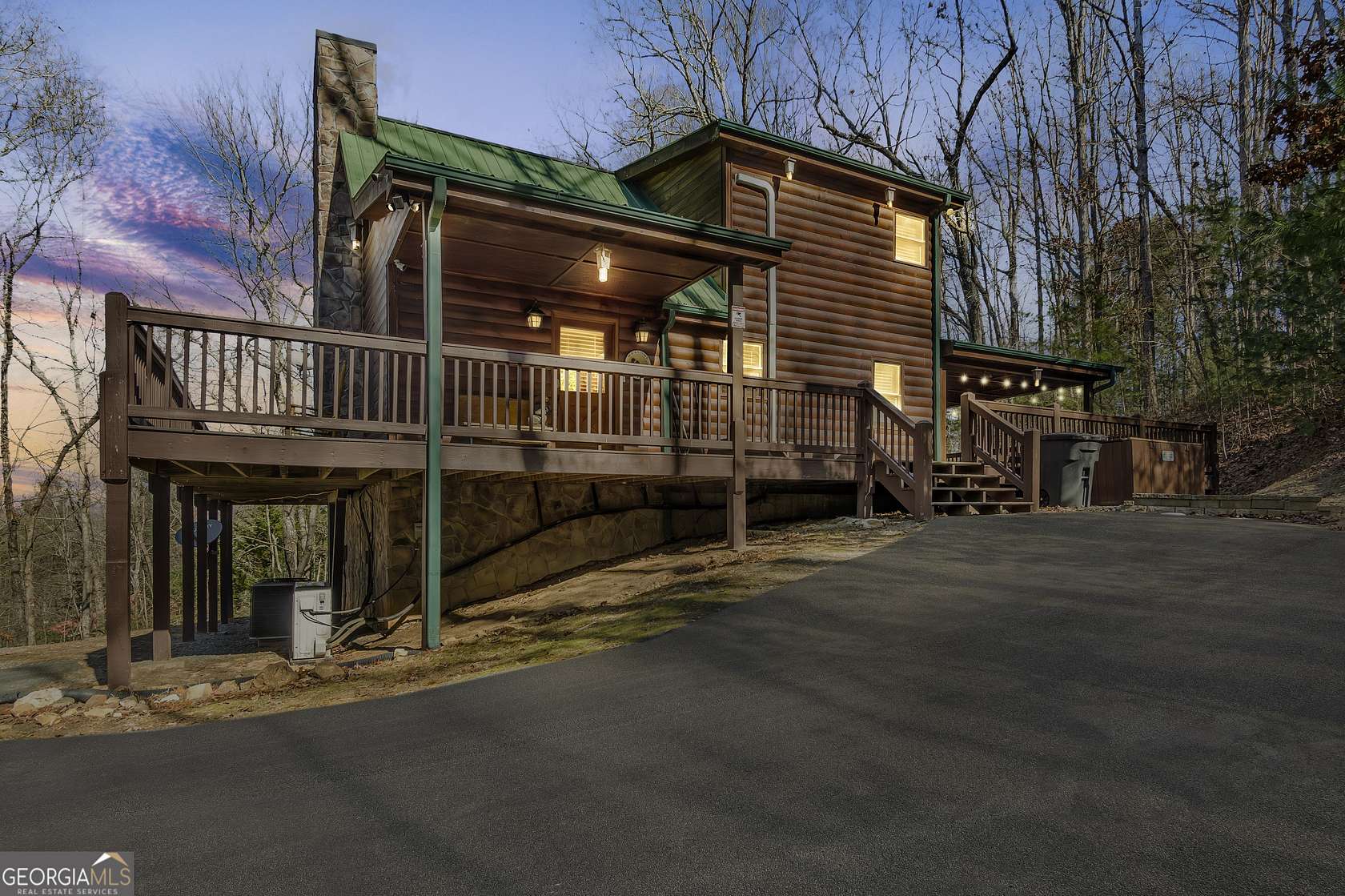 2.8 Acres of Land with Home for Sale in Morganton, Georgia
