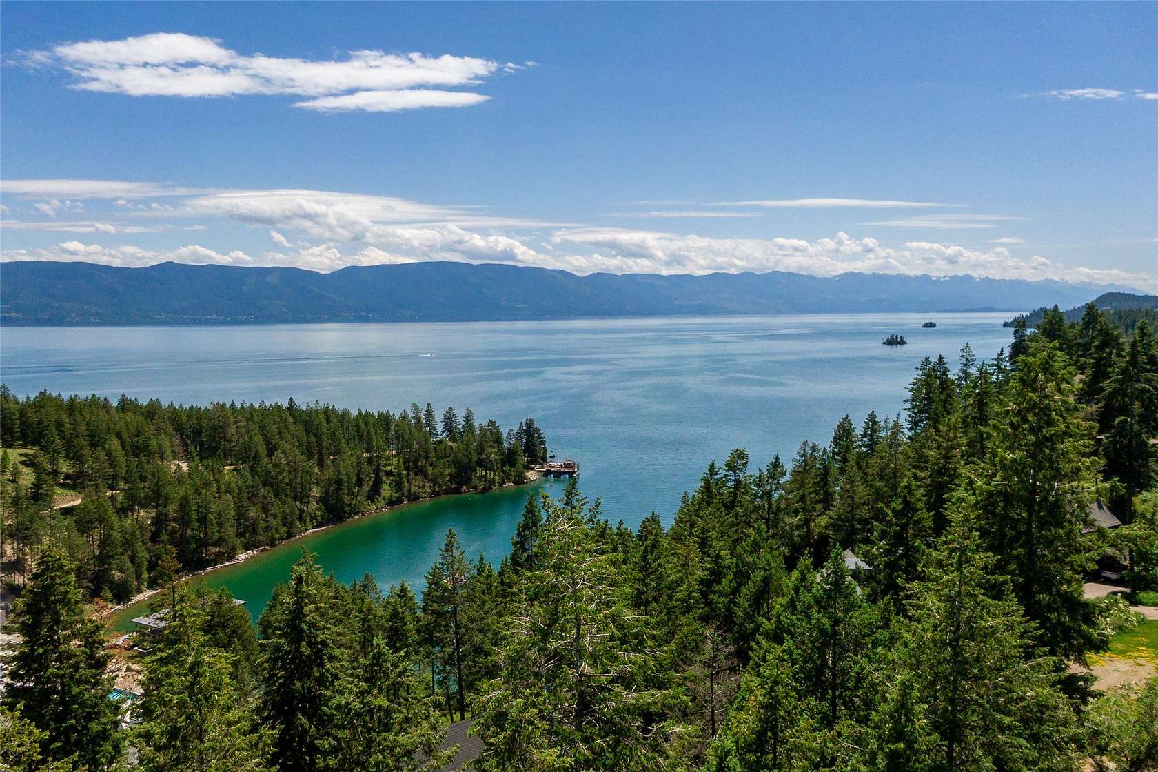 3.4 Acres of Land with Home for Sale in Lakeside, Montana