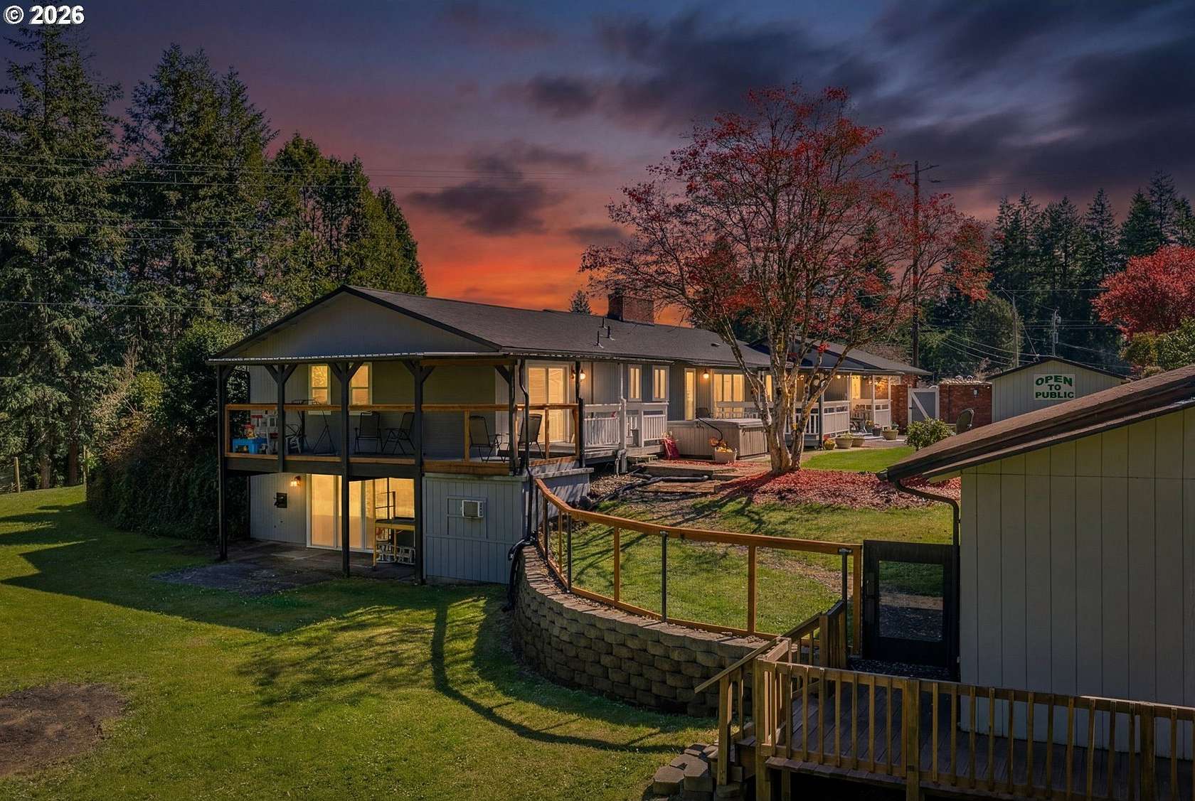 1.65 Acres of Land with Home for Sale in Coquille, Oregon