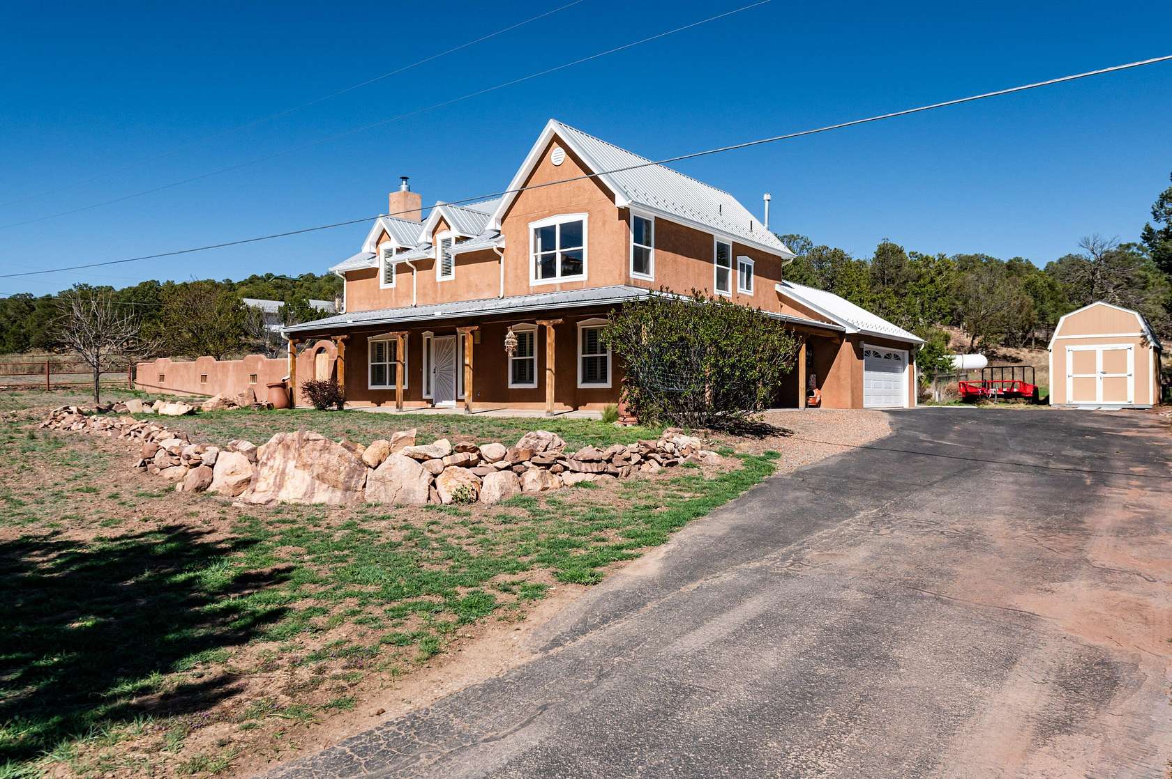 2.47 Acres of Land with Home for Sale in Sandia Park, New Mexico