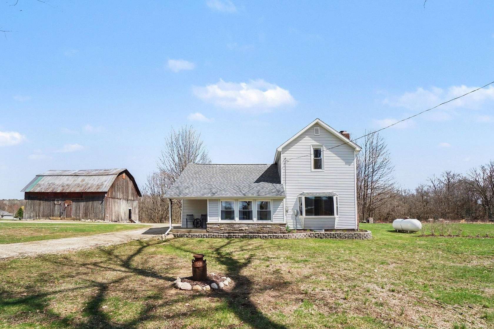 2 Acres of Land with Home for Sale in Gobles, Michigan