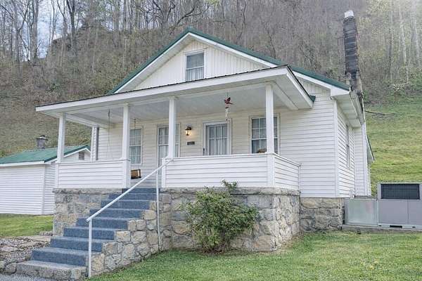 13 Acres of Recreational Land with Home for Sale in Phelps, Kentucky