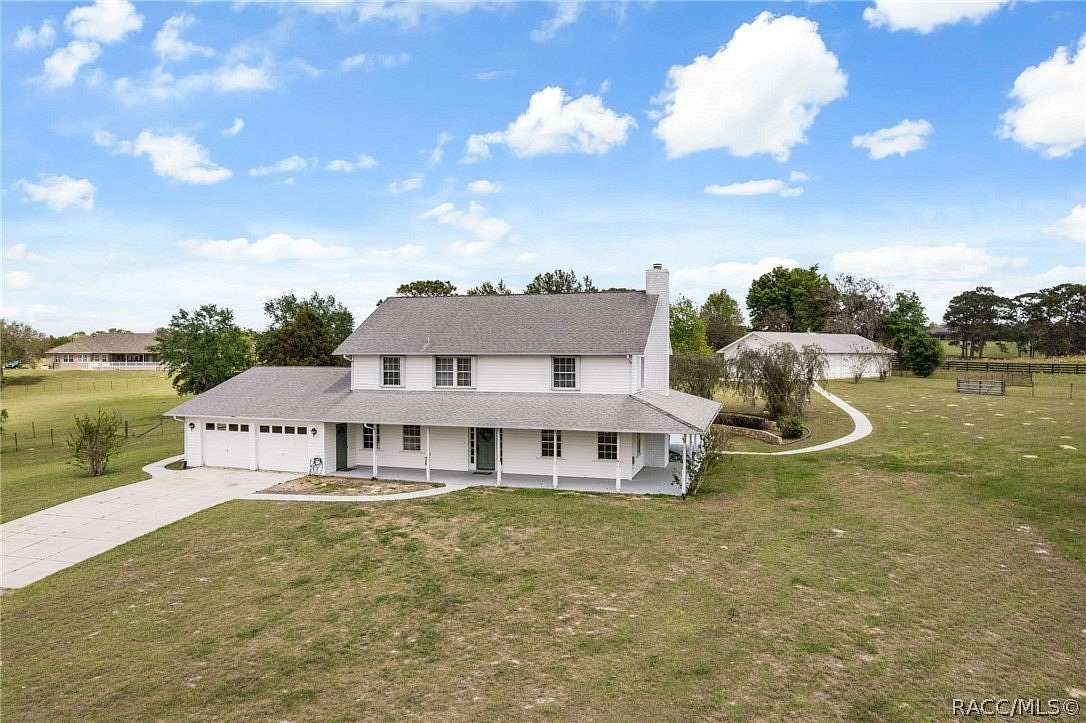 5 Acres of Land with Home for Sale in Inverness, Florida