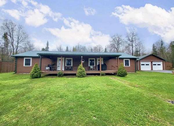 39.3 Acres of Recreational Land with Home for Sale in Altona, New York