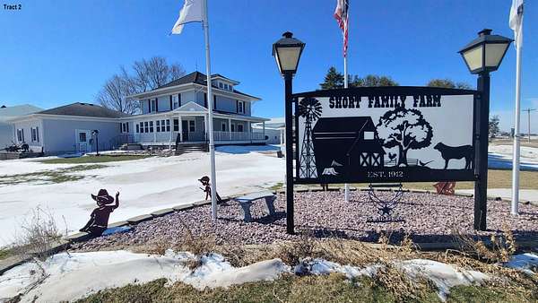 48 Acres of Agricultural Land with Home for Auction in Winthrop, Iowa