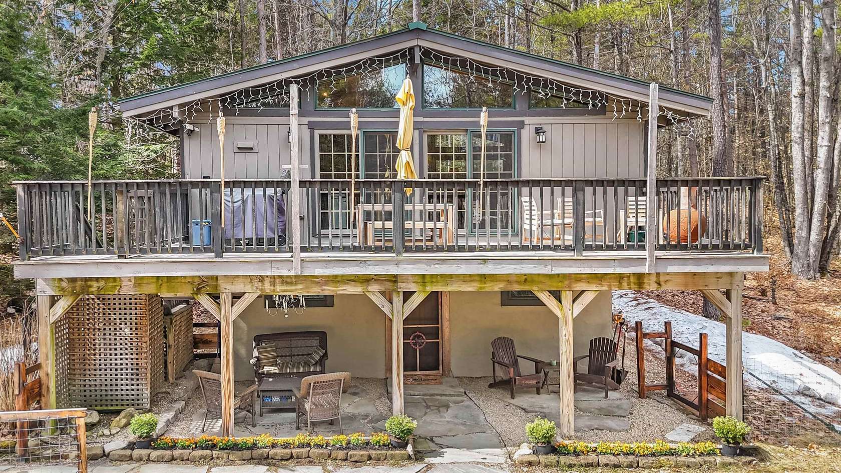 5.5 Acres of Land with Home for Sale in New Durham, New Hampshire