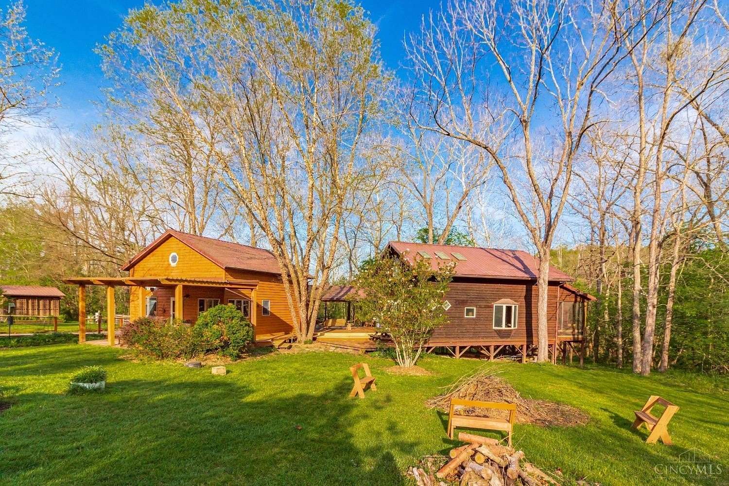 8.14 Acres of Land with Home for Sale in Peebles, Ohio