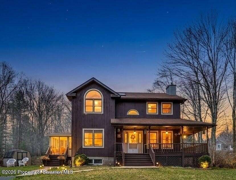 5.54 Acres of Land with Home for Sale in Spring Brook Township, Pennsylvania