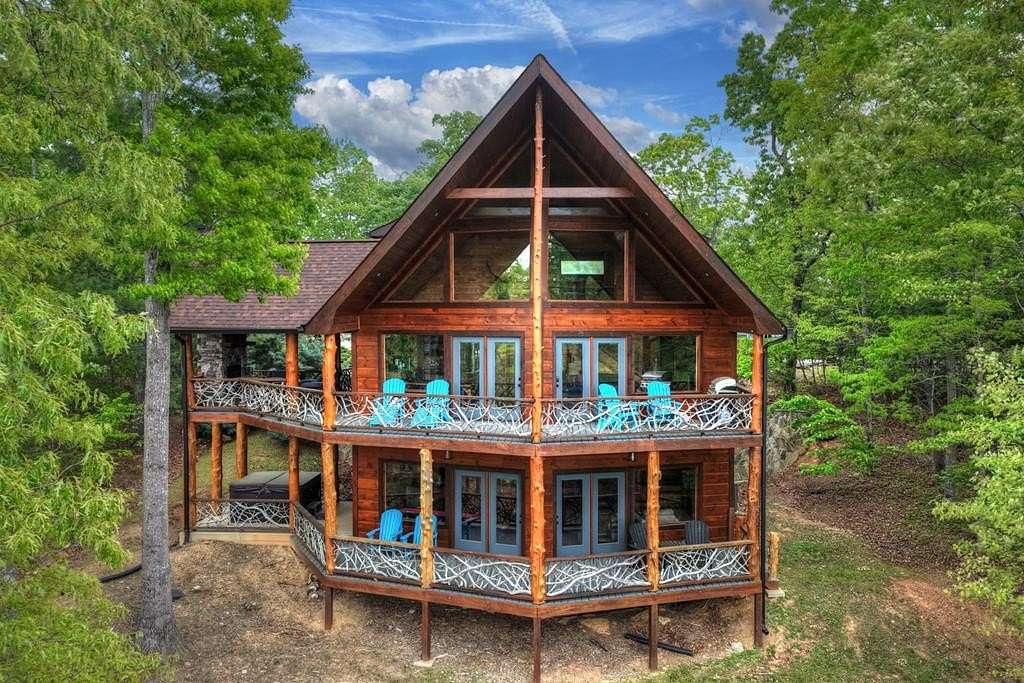 2 Acres of Land with Home for Sale in Mineral Bluff, Georgia